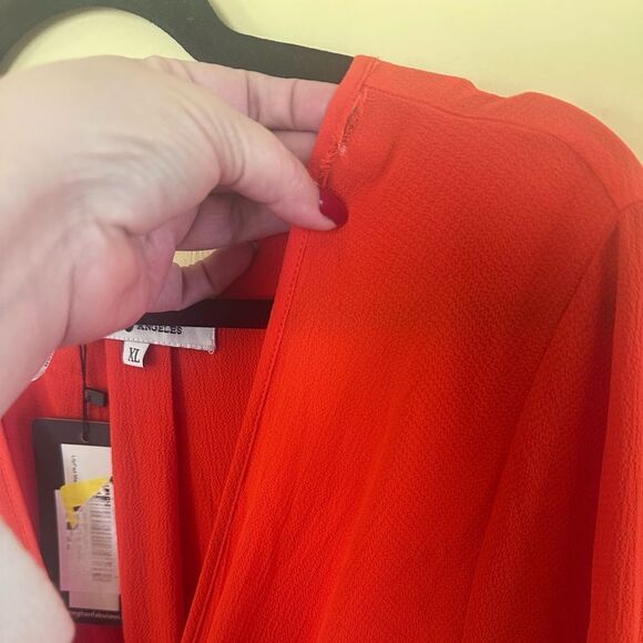 Meghan LA Lilypad Maxi Dress in Cherry Size XL - Picture 8 of 11